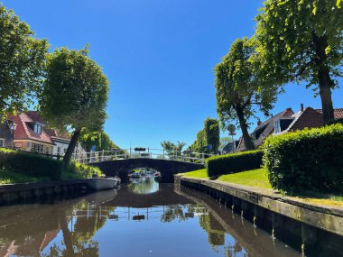 IJlst 'teki Kanal, Friesland Hollanda