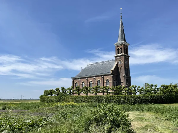 Kerk Van Warstiens Friesland — Stockfoto