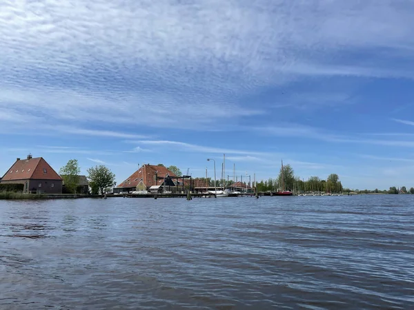 Escuela Vela Lago Alrededor Heeg Frisia Los Países Bajos —  Fotos de Stock