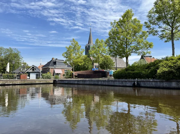 Village Oudega Friesland Netherlands — Stock Photo, Image