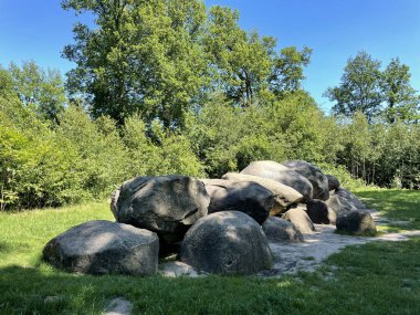 Hollanda, Diever Drenthe 'deki Dolmen.