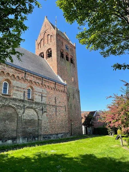 Kostel Petra Grou Frísko Nizozemsko — Stock fotografie