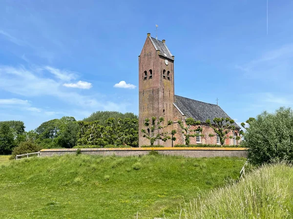 Den Protestantiska Kyrkan Swichum Friesland Nederländerna — Stockfoto