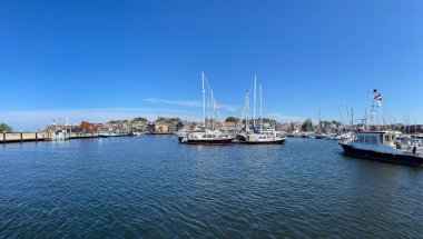 Hollanda Urk Limanı 'ndan Panorama