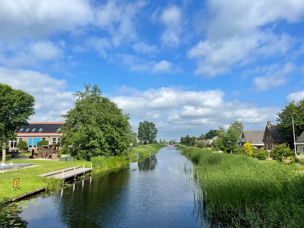 Canal Veenhoop Friesland — Stockfoto