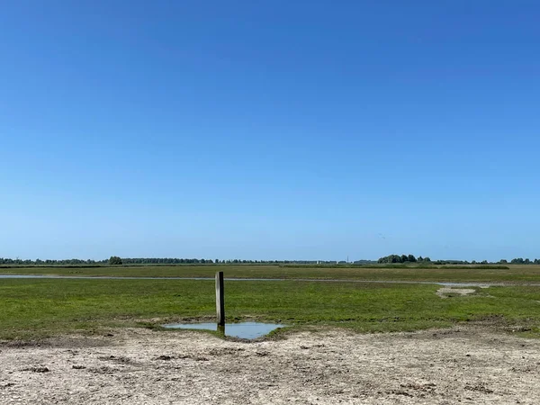 Landschap Van Nationaal Park Lauwersmeer Groningen — Stockfoto