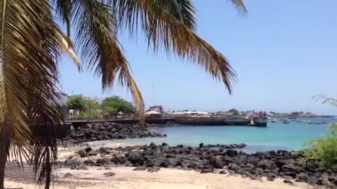 San Cristobal plajı Galapagos Adaları, Ekvador