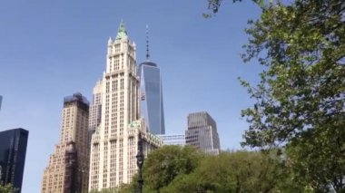 Manhattan 'daki Özgürlük Kulesi, New York, ABD