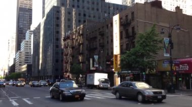 Manhattan, New York City, ABD 'de trafik