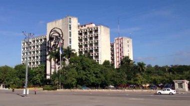 che guevara devrim kare, plaza de la Revoluciön Havana, Küba,