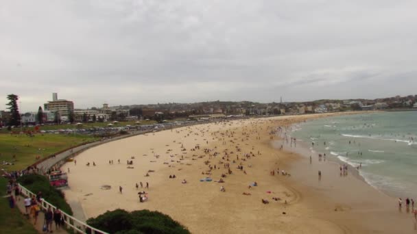 Bondi beach Sydney, Australia — Stock Video