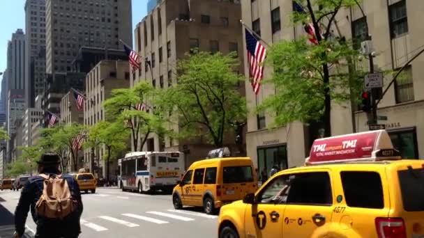 Taxis in den Straßen von Manhattan, New York City, USA