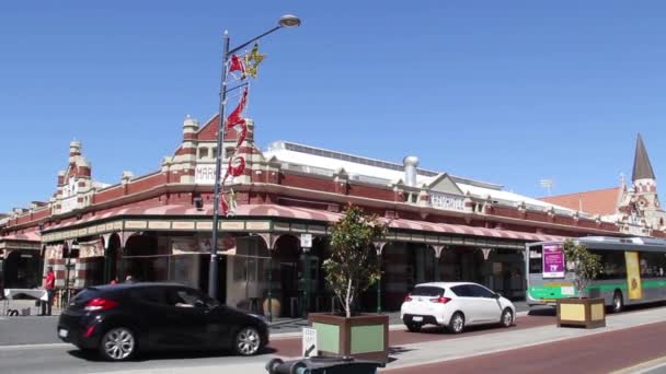 Avustralya şehir merkezi Fremantle, Avustralya — Stok video