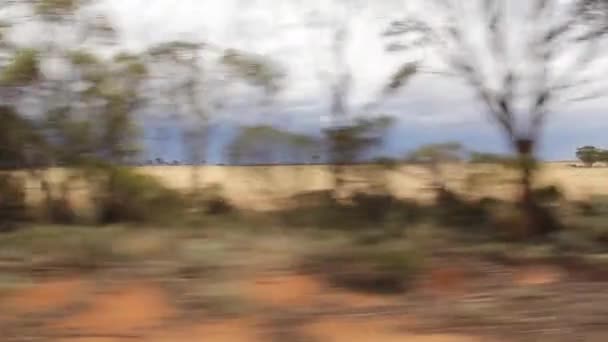 Fahrt durch Westaustralien — Stockvideo