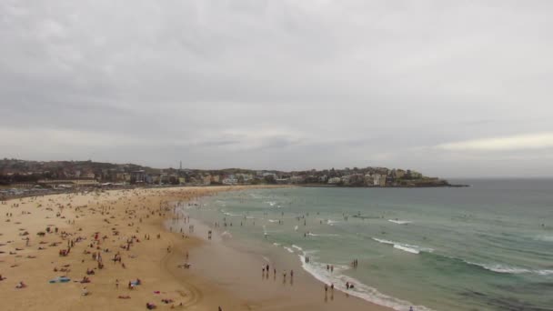 Praia de Bondi Sydney, Austrália — Vídeo de Stock