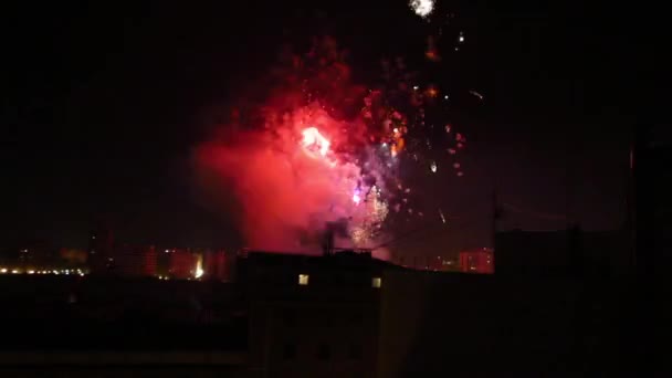 Festival de Las Falles en Valencia — Vídeo de stock