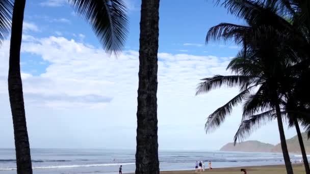 Jaco Strand in Costa Rica — Stockvideo