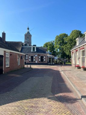 Hollanda, Drenthe 'deki Ruinen köyü.