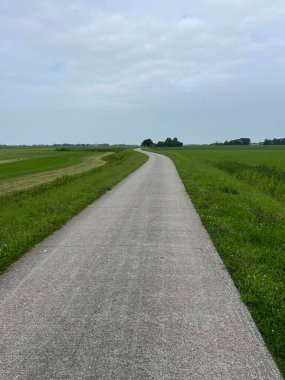 Hollanda, Friesland 'daki Wommels Yolu.