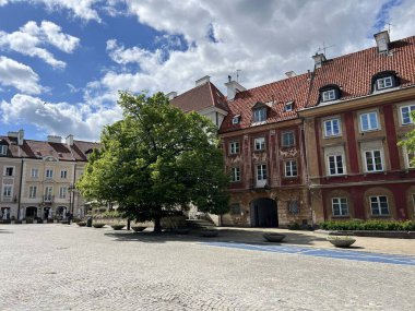 Varşova Polonya 'daki Yeni Kasaba Pazar Meydanı