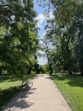 Varşova Polonya 'daki Jazdow Parkı