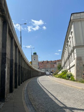 Varşova Polonya 'da viyadük