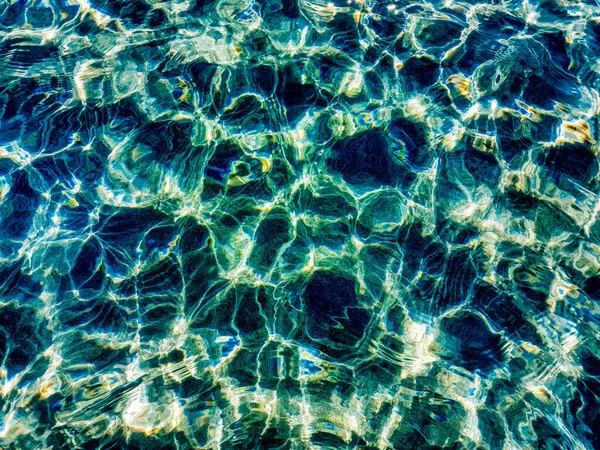 Mavi bir yüzeyden soyut arkaplan — Stok fotoğraf