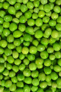 Taze bezelye dokusunun arka planı.