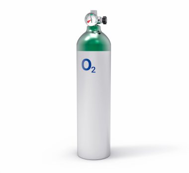 3D izole oksijen tankı