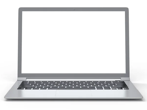 3D-laptop-achtergrond — Stockfoto