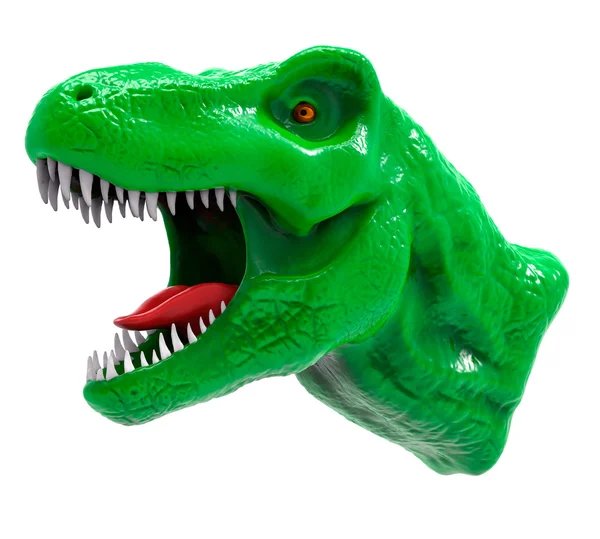 3D izole T-Rex kafa