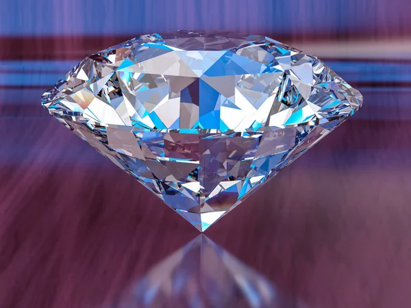 3d Isolated Diamond Background