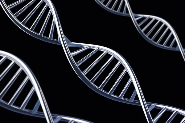 3D Dna sarmalı arka plan.