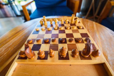 Tahta masada Tayland satrancı