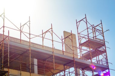 İnşaat Site siyah ışık