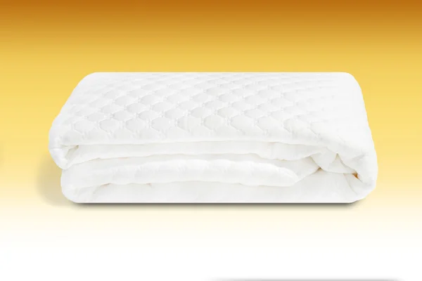 A padded mattress cover in cotton handmade in Italy — Stock Photo, Image