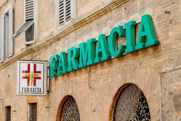 Znamení farmacie — Stock fotografie