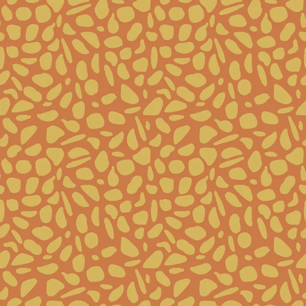 Бесшовный Рисунок Жирафа Желтом Фоне Абстрактный Шаблон Животного Модная Текстура — стоковый вектор