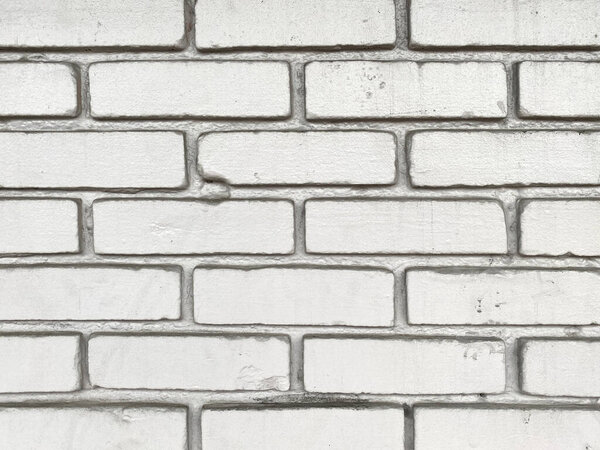 white wash weathered modern style brick wall closeup view with deep shadows and details as backdrop background for website architecture presentation scenery