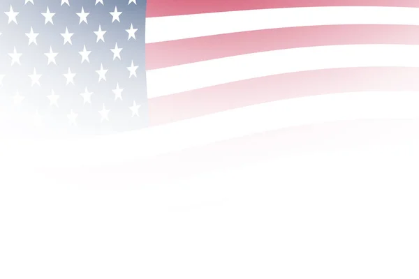 slayt kartı sunumu için eğimli Amerikan bayrağı arkaplan çizimi