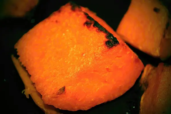 Pişirme Pan pişmiş kabak.