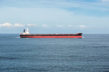 Kuru yük gemisini sakin okyanusu. 