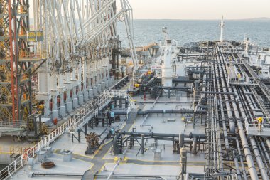 Tanker terminale boşaltma
