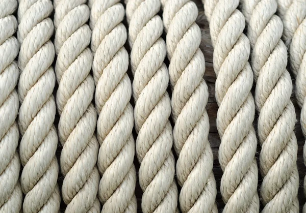 Fundo de cordas de barco à vela — Fotografia de Stock