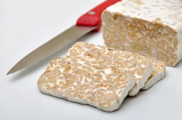 Fresh Tempeh from Indonesia — Stock Photo, Image