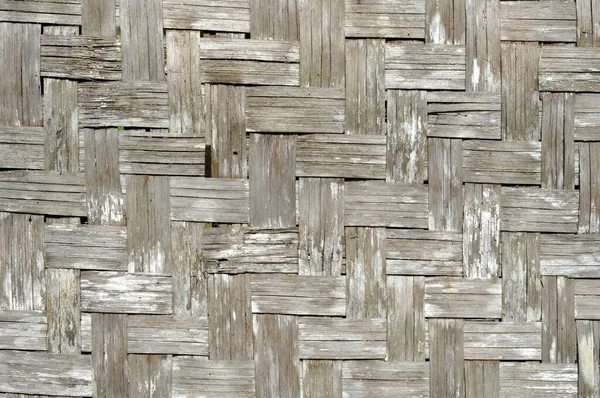 Vecchio Tessuto Bambù Parete Sfondo Texture — Foto Stock