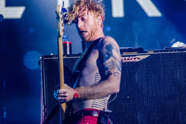 Biffy Clyro Actuando Escenario Durante Festival Música — Foto de Stock