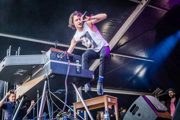 Jett Rebel Uppträder Bevrijdingsfestivalen — Stockfoto