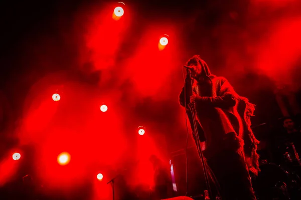 Oscar Und Der Wolf Beim Großen Open Air Musikfestival — Stockfoto