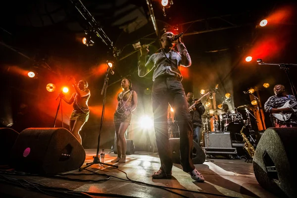 Seun Kuti Actuando Gran Festival Música Abierta — Foto de Stock